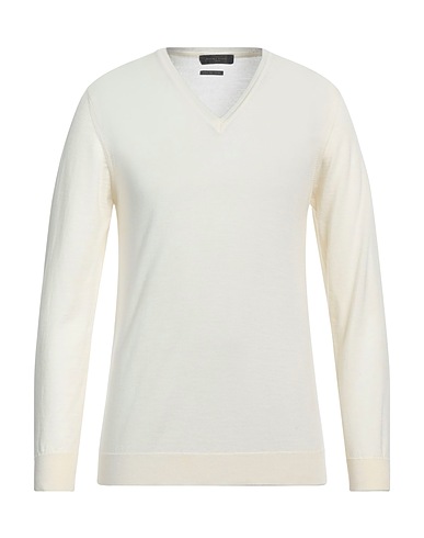 DANIELE FIESOLI Jumper Ivory 100% Merino Wool