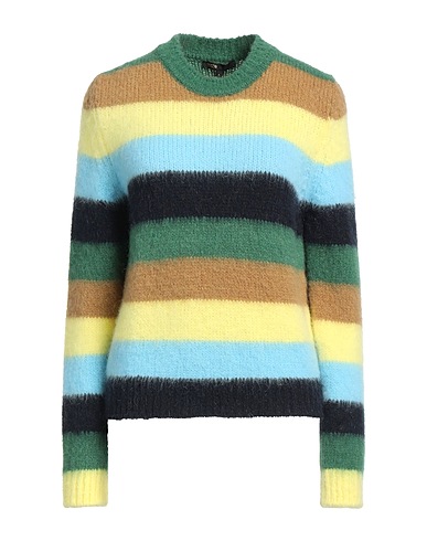 MAJE Sweater Green 31% Acrylic, 30% Wool, 20% Mohair wool, 17% Polyamide, 2% Elastane