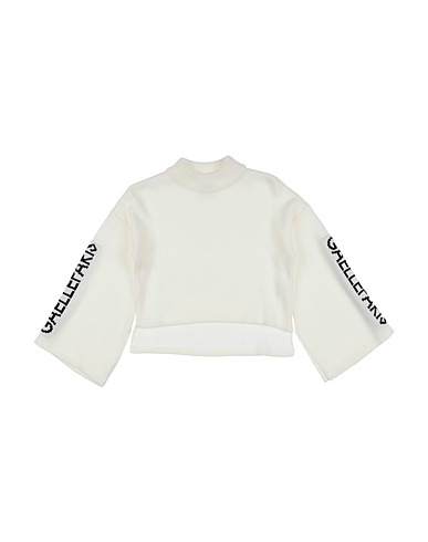 GAëLLE Paris Polo neck White 70% Acrylic, 30% Wool