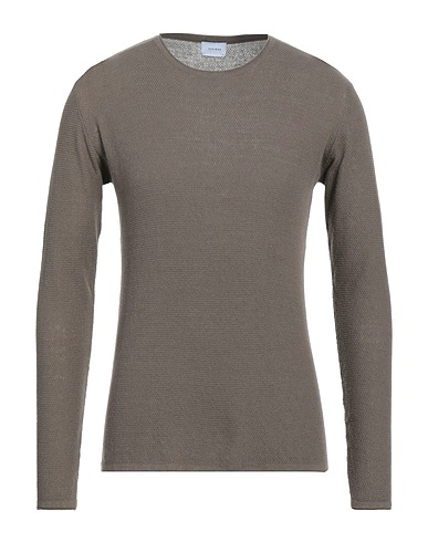 SSEINSE Pullover Khaki 100% Cotone