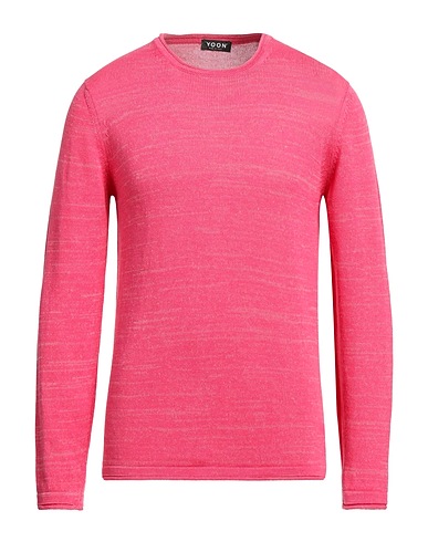 YOON Pullover Fucsia 70% Cotone, 30% Lino