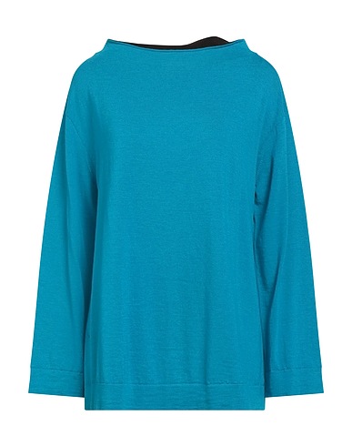 LIVIANA CONTI Jumper Azure 100% Virgin Wool