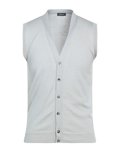 ROSSOPURO Cárdigan Gris perla 85% Algodón, 15% Cachemir