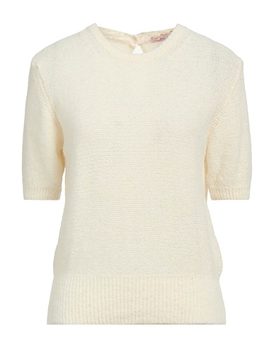 ROSSOPURO Jumper Ivory 28% Polyamide, 24% Acrylic, 23% Fibreglass, 21% Alpaca wool, 4% Wool