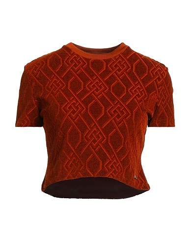 KOCHÉ Crop top Ruggine 78% Viscosa, 18% Poliammide, 4% Elastan