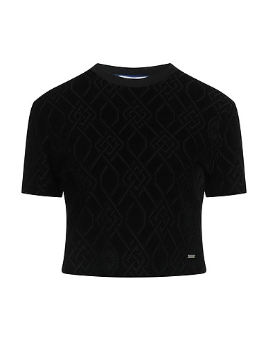 KOCHÉ Crop top Nero 78% Viscosa, 18% Poliammide, 4% Elastan