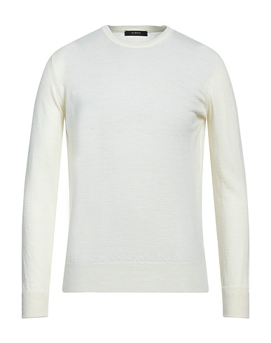 ALPHA STUDIO Sweater Ivory 75% Wool, 25% Acrylic