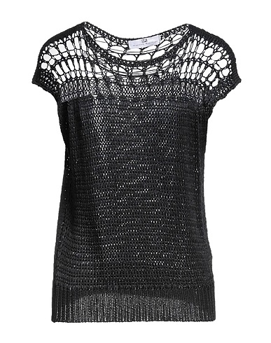 MASSIMO REBECCHI Jumper Black 72% Acrylic, 28% Polyamide