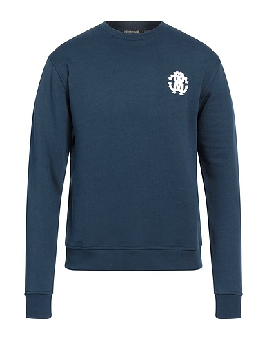 ROBERTO CAVALLI Sweatshirt Midnight blue 100% Cotton