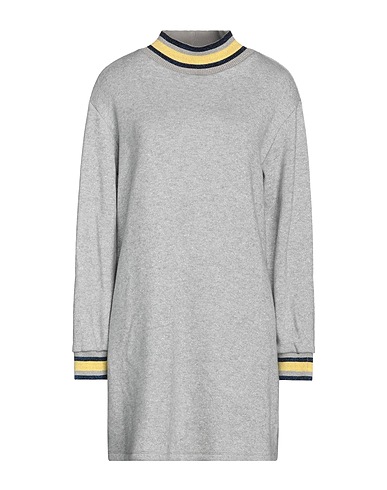 HANITA Short dress Light grey 41% Viscose, 31% Polyester, 18% Nylon, 10% Lurex®