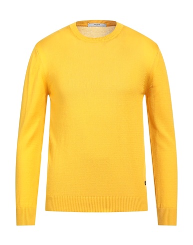 TAKESHY KUROSAWA Pullover Giallo 50% Cotone, 50% Acrilico