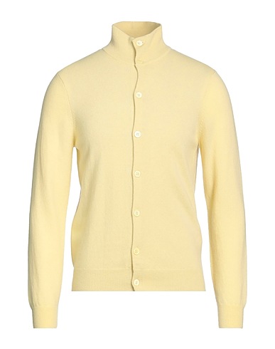 MALO Cardigan Pastel yellow 100% Cashmere
