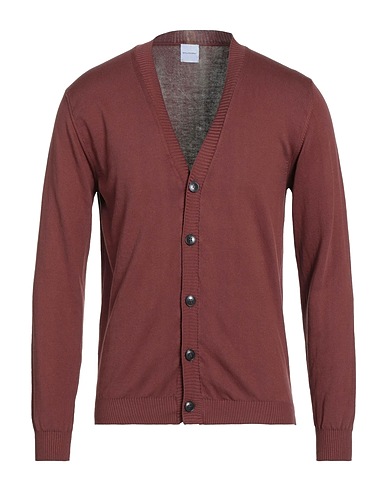 STILOSOPHY Cardigan Chocolate brown 100% Cotton
