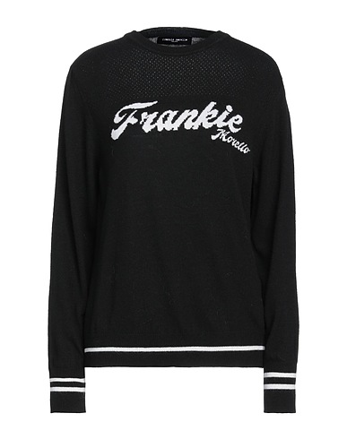 FRANKIE MORELLO Pullover Nero 45% Viscosa, 25% Lana Merino, 25% Poliammide, 5% Cachemire