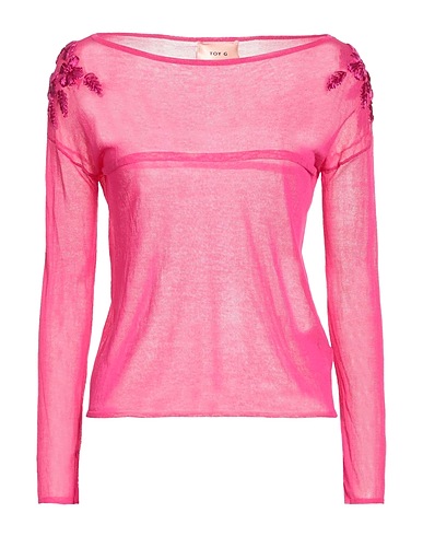 TOY G. Pullover Fucsia 90% Viscosa, 10% Poliammide