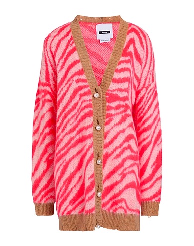 DIMORA Cardigan Fuchsia 40% Acrylic, 30% Mohair wool, 30% Polyamide