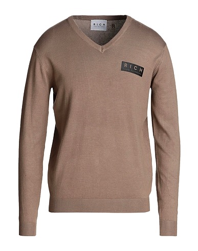 RICH Pullover Cammello 70% Viscosa, 30% Nylon