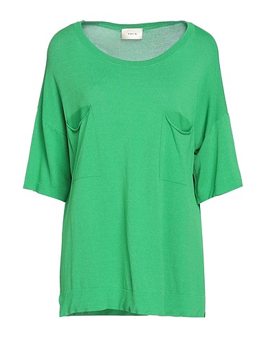 TOY G. Pullover Grün 65% Viskose, 35% Polyamid