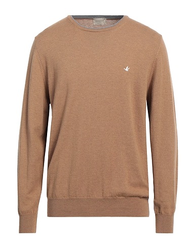 BROOKSFIELD Jumper Sand 100% Virgin Wool