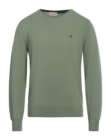 BROOKSFIELD Jumper Light green 100% Virgin Wool