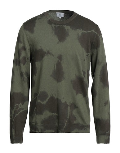 WOOLRICH Sweater Military green 100% Cotton
