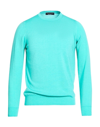 JEORDIE'S プルオーバー ターコイズブルー ウール 100%