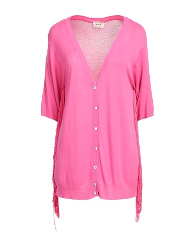 TOY G. Cardigan Fucsia 72% Viscosa, 28% Poliammide