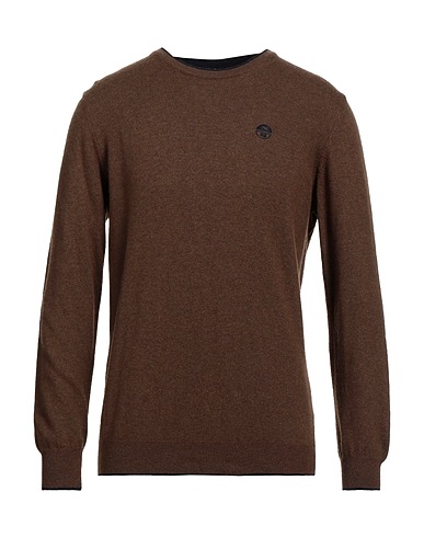 NORTH SAILS Sweater Brown 35% Recycled polyamide, 30% Recycled wool, 30% Recycled viscose, 5% Recycled cashmere