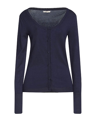 FRACOMINA Cardigan JEANS Midnight blue 80% Viscose, 20% Nylon