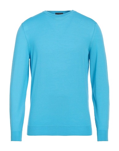 DRUMOHR Jumper Azure 100% Super 140s Wool