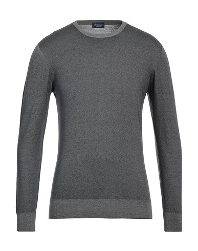 DRUMOHR Sweater Lead 100% Super 140s Wool