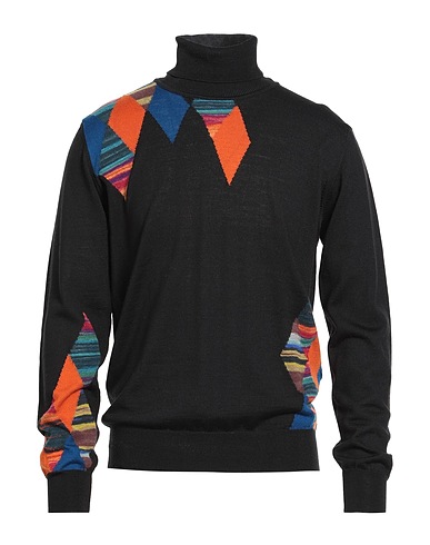 BOB Turtleneck Black 50% Wool, 50% Acrylic