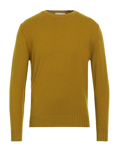 FILIPPO DE LAURENTIIS Jumper Sage green 90% Super 120s Wool, 10% Cashmere