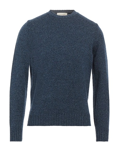 FILIPPO DE LAURENTIIS Jumper Slate blue 90% Super 120s Wool, 10% Cashmere