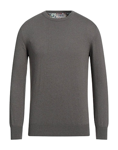 TSD12 Pullover Piombo 40% Lana Merino, 30% Viscosa, 20% Poliammide, 10% Cachemire