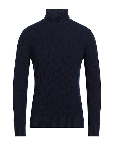 FILIPPO DE LAURENTIIS Dolcevita Blu notte 90% Super 120s Lana, 10% Cachemire