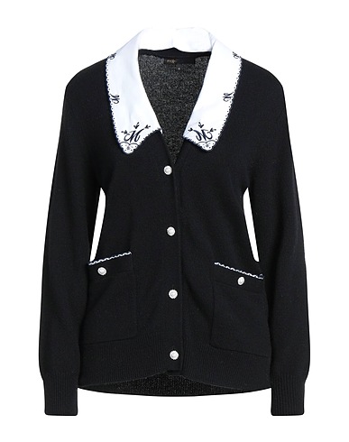 MAJE Cardigan Black 91% Wool, 9% Yak wool, Cotton
