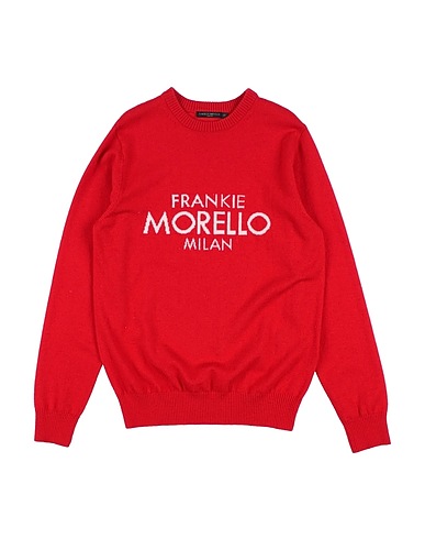 FRANKIE MORELLO Jumper Red 54% Wool, 24% Viscose, 15% Polyamide, 7% Cashmere