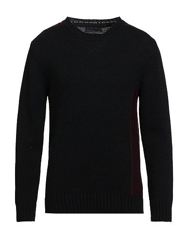 CARTE D' IDENTITE Jumper Black 60% Acrylic, 20% Wool, 20% Alpaca wool