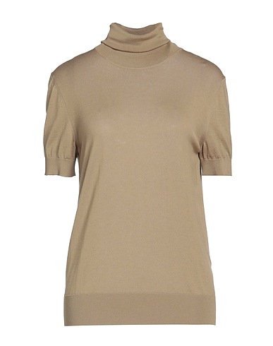 DOLCE&GABBANA Polo neck Khaki 100% Virgin Wool