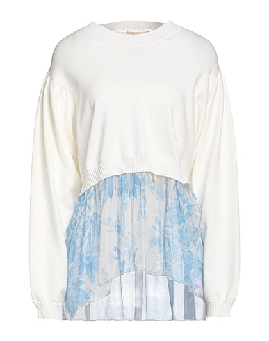 TWINSET Jumper Ivory 70% Viscose, 30% Polyester