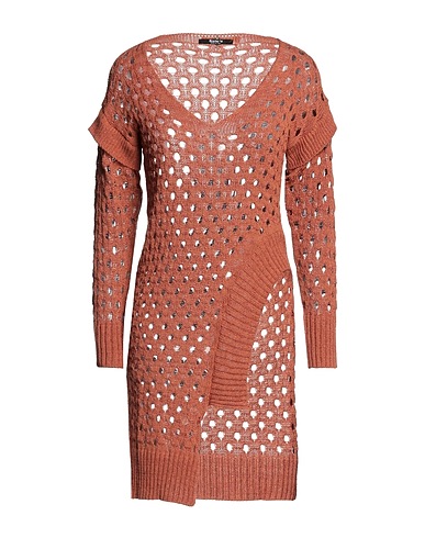 SISTE'S Jumper Brown 75% Cotton, 17% Viscose, 4% Polyamide, 4% Polyester
