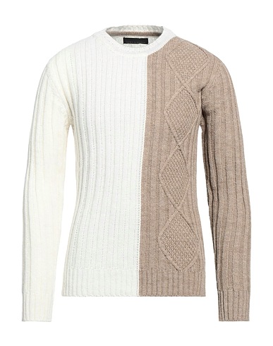CARTE D' IDENTITE Pullover Bianco 60% Acrilico, 20% Lana, 20% Lana di alpaca