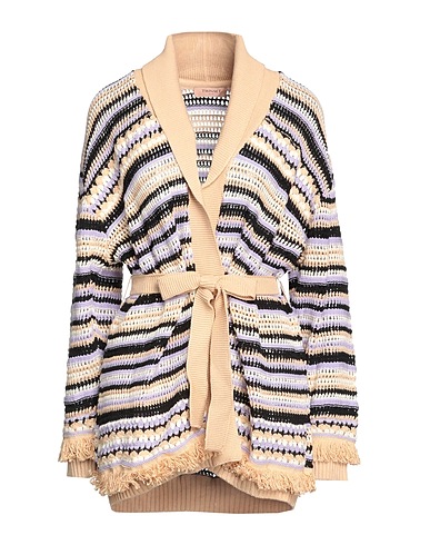 TWINSET Cardigan Beige 100% Cotton