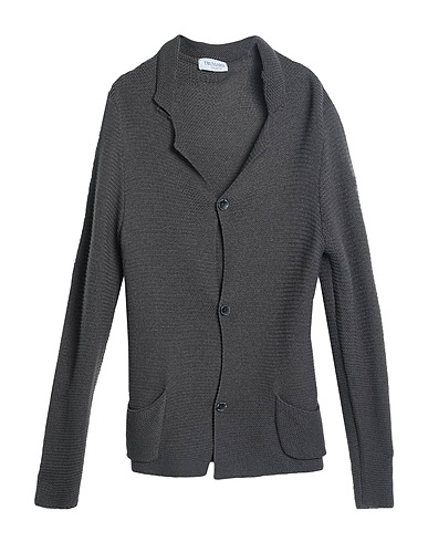 TRUSSARDI Strickjacke Braungrau 48% Acryl, 26% Wolle, 26% Viskose