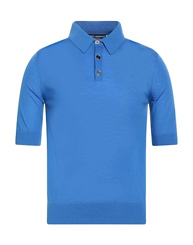 DOLCE&GABBANA Maglia in Cachemire Blu 100% Cachemire