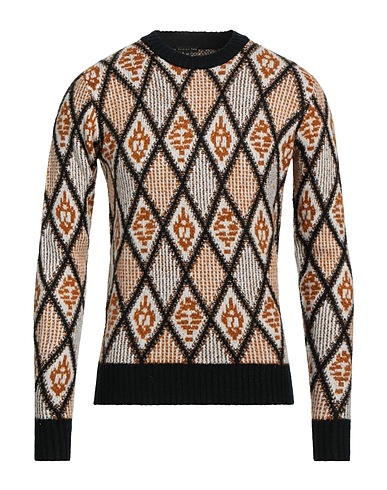 PATRIZIA PEPE Jumper Brown 46% Acrylic, 27% Polyamide, 14% Viscose, 10% Wool, 3% Elastane