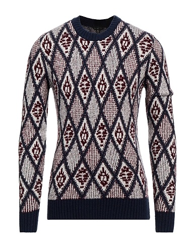 PATRIZIA PEPE Pullover Nachtblau 46% Acryl, 27% Polyamid, 14% Viskose, 10% Wolle, 3% Elastan