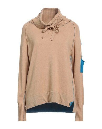 ELISA CAVALETTI by DANIELA DALLAVALLE Polo neck Beige 40% Wool, 30% Viscose, 20% Polyamide, 10% Cashmere