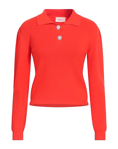 VICOLO Jumper Tomato red 72% Viscose, 28% Polyester